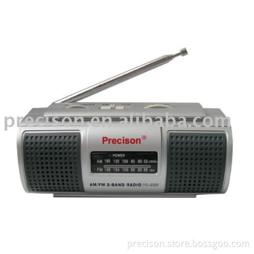 PS-990 am/fm 2 band radio with torch